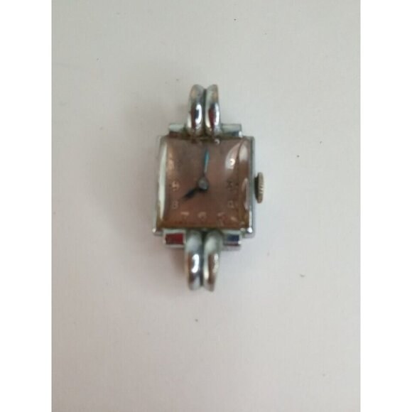 Henri Blanc Geneva Swiss Ladies Manual Wind Watch NO BAND Rare Vtg 15 Jewels main image 6